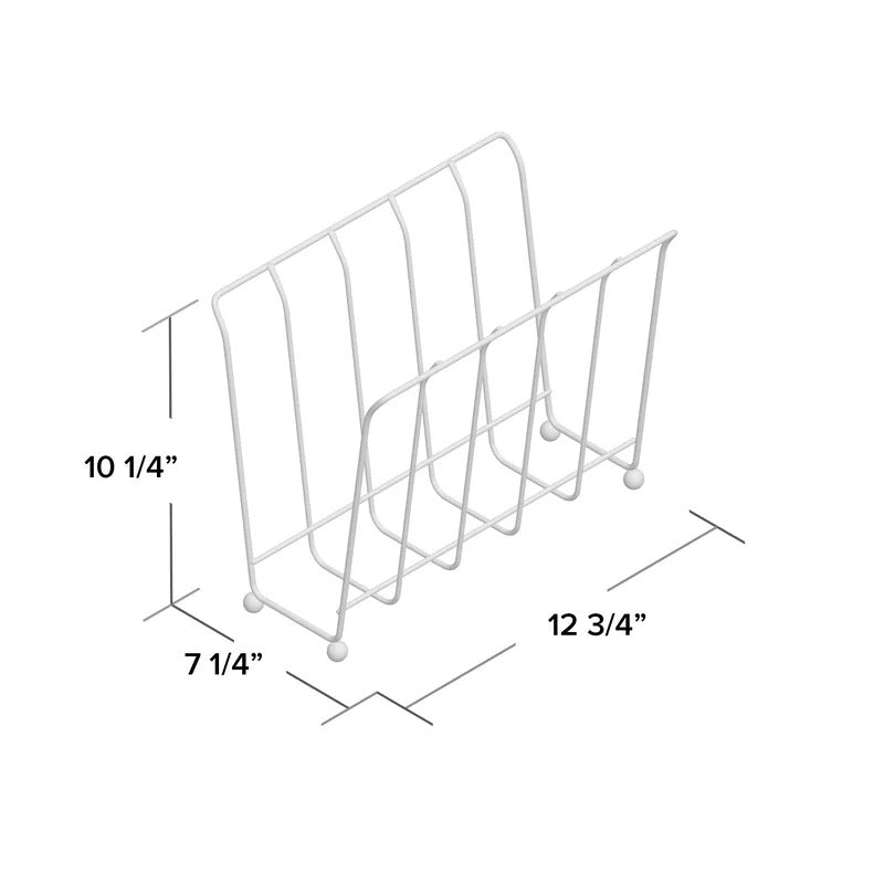 Magazine Racks: Metal Wire Magazine Rack