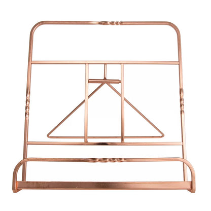 Magazine Racks: Plated Iron Cookbook Magazine Rack