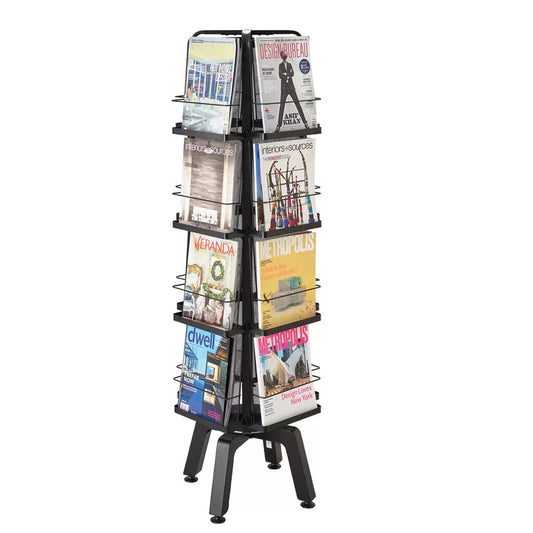 Magazine Racks: Rotating Magazine Rack