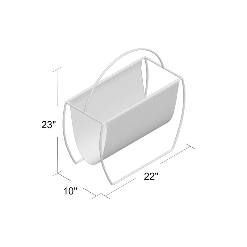 Magazine Racks: Rounded Magazine Rack