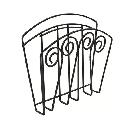 Magazine Racks: Scroll Wall Mount Magazine Rack