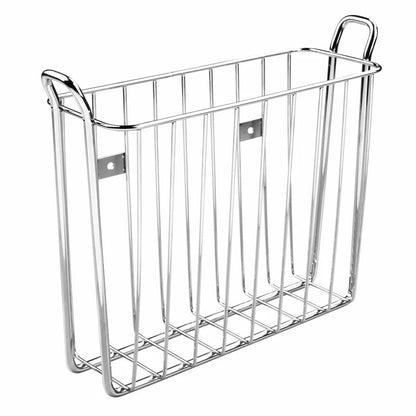 Magazine Racks: Wallmount Newspaper and Magazine Rack
