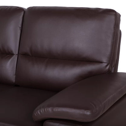 3 Seater Sofa:- Mahi Leatherette Office Sofa Set