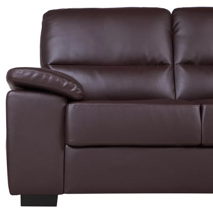 3 Seater Sofa:- Mahi Leatherette Office Sofa Set