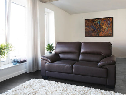 3 Seater Sofa:- Mahi Leatherette Office Sofa Set