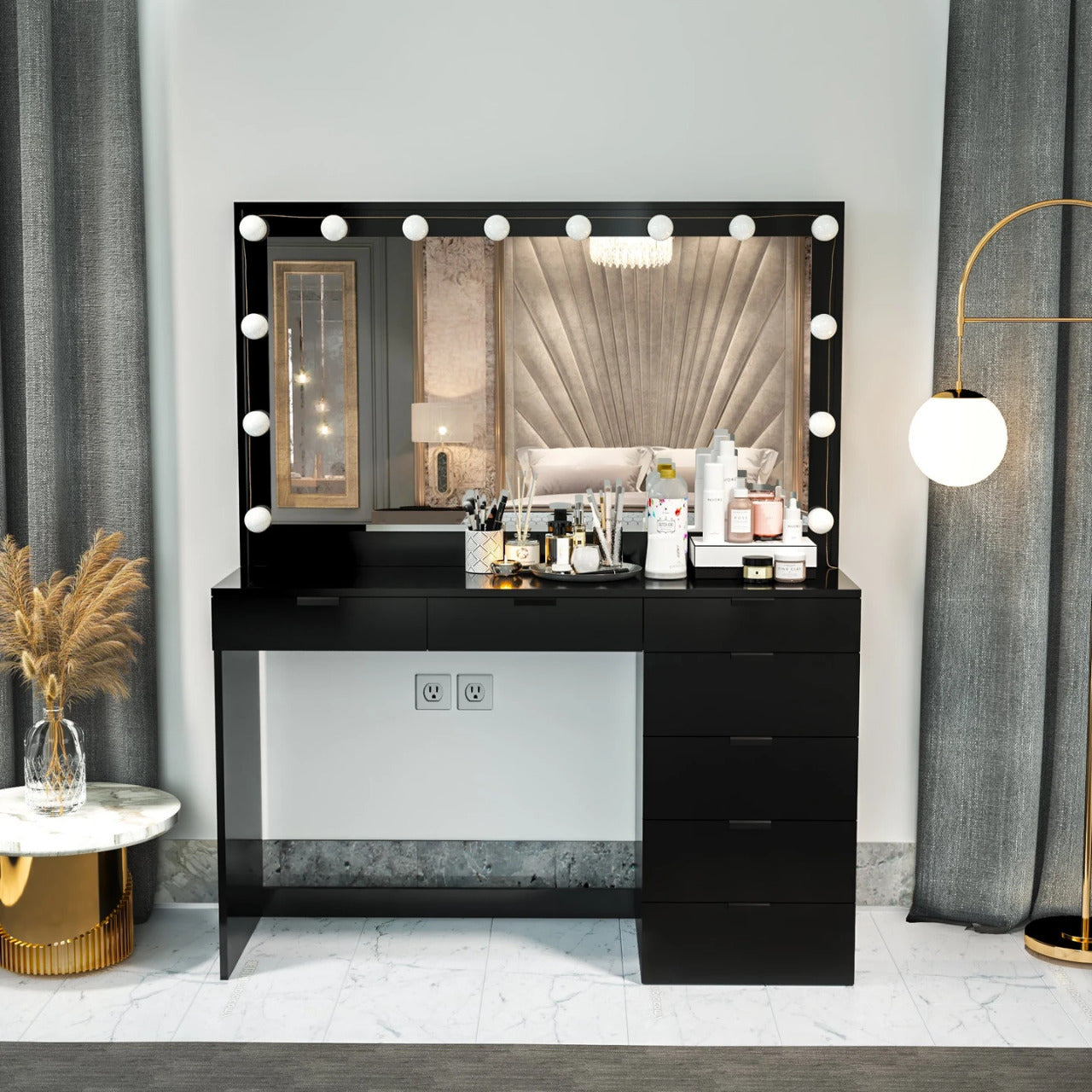 Makeup Vanity : Elly Vanity Dressing Table
