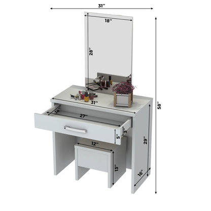 Makeup Vanity: Eric Dressing Table
