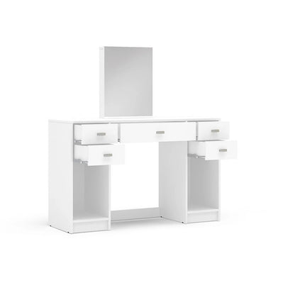 Makeup Vanity : White Alina Dressing Table