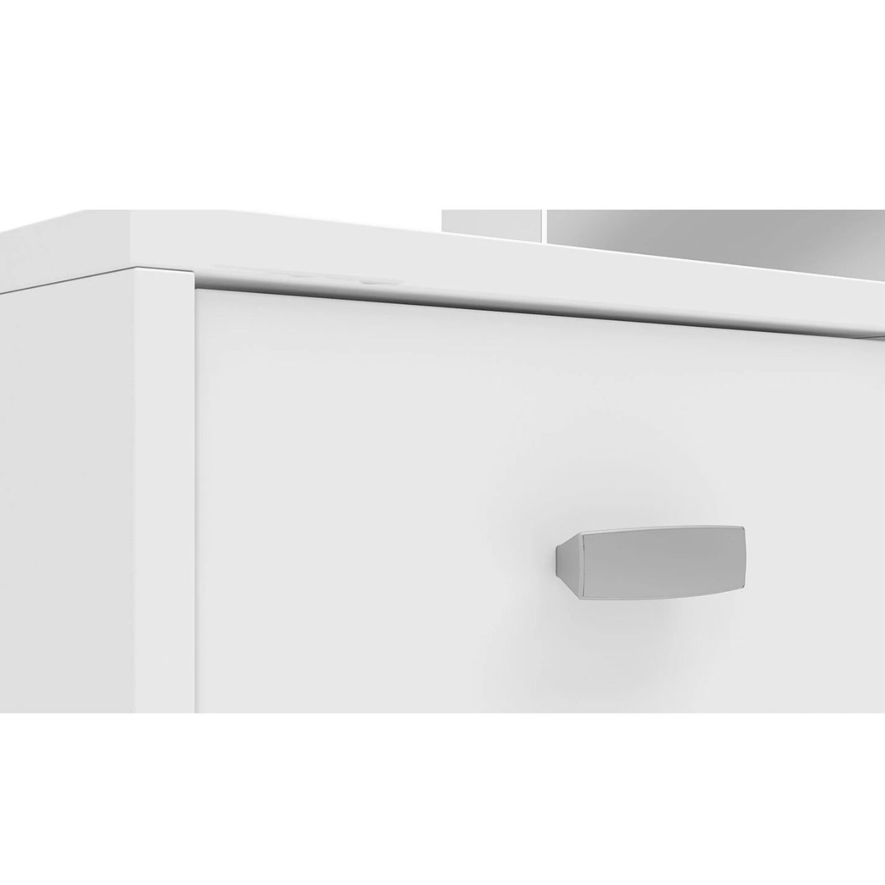 Makeup Vanity : White Alina Dressing Table