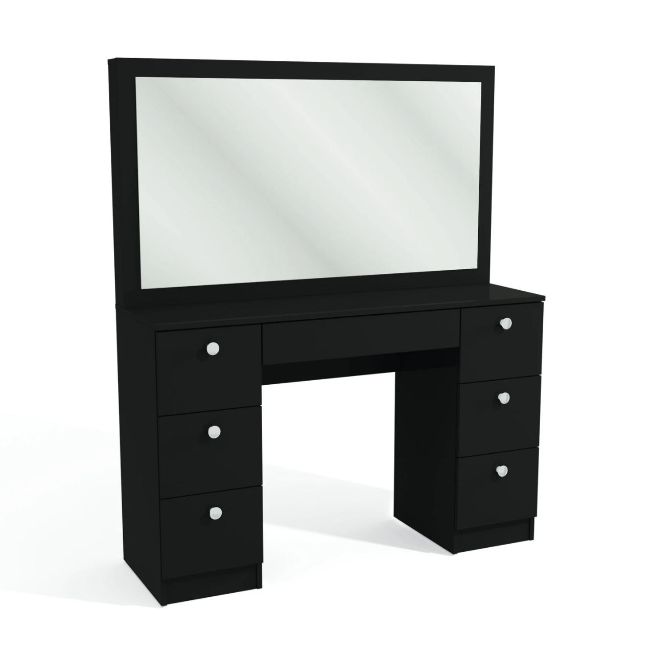Makeup Vanity : White Modern Makeup Vanity