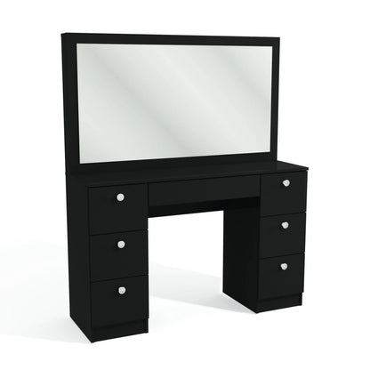 Makeup Vanity : White Modern Makeup Vanity