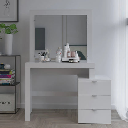Makeup Vanity : White Ruby Dressing Table