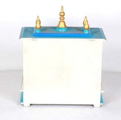 Mandir: Rajasthani Ethnic Handcrafted Wooden Temple/Mandir/Pooja Ghar/Mandapam