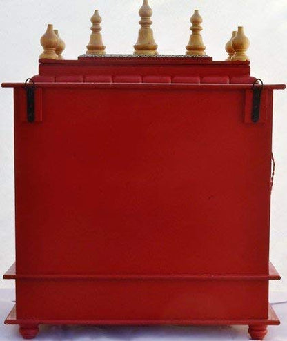 Mandir: Rajasthani Ethnic Handcrafted Wooden Temple/Mandir/Pooja Ghar/Mandapam