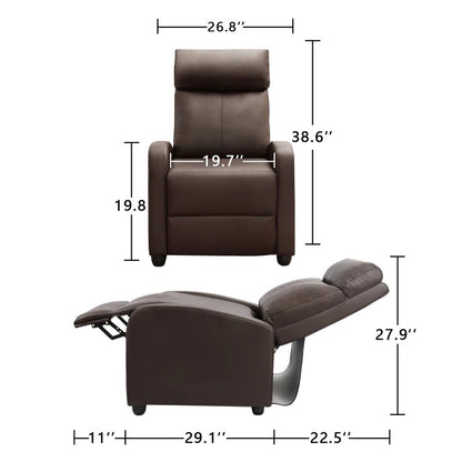 Massage Chairs: Classic Leatherette Massage Chair