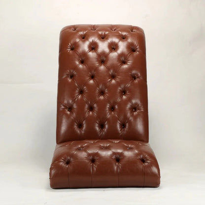 Lounge Chair: Leffette Tufted Chaise Lounge