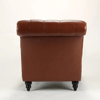 Lounge Chair: Leffette Tufted Chaise Lounge