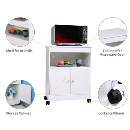 Microwave Stands : 28" Kitchen Pantry
