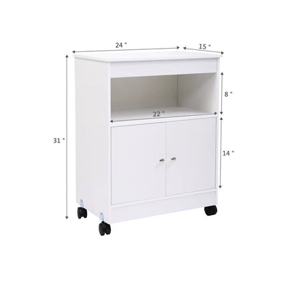 Microwave Stands: 28" Kitchen Cabinet & Hutch Cabinets