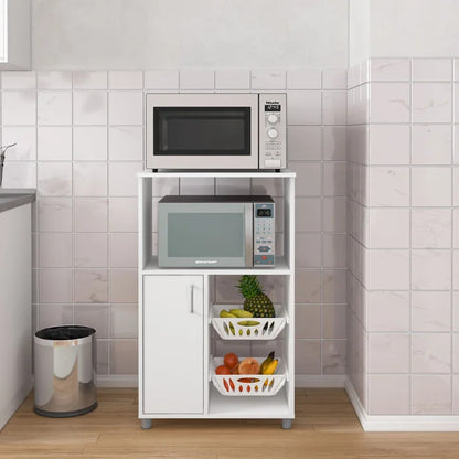 Microwave stands: 38.63" Kitchen Pantry & Hutch Cabinets