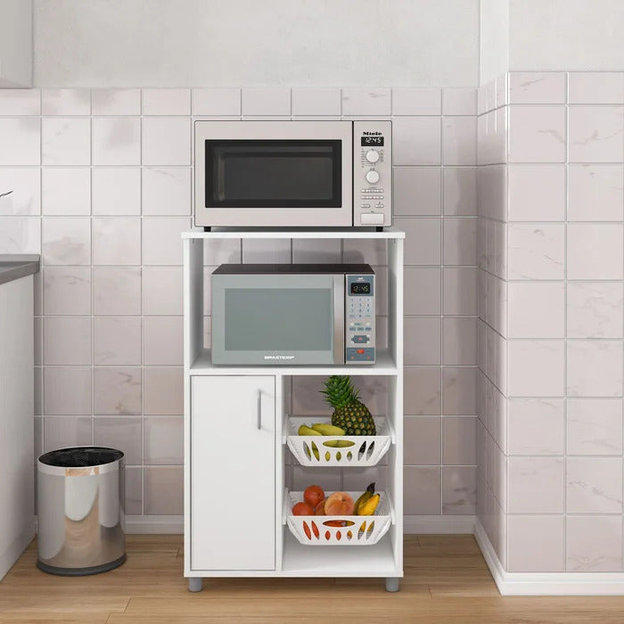 Microwave stands: 38.63" Kitchen Pantry & Hutch Cabinets