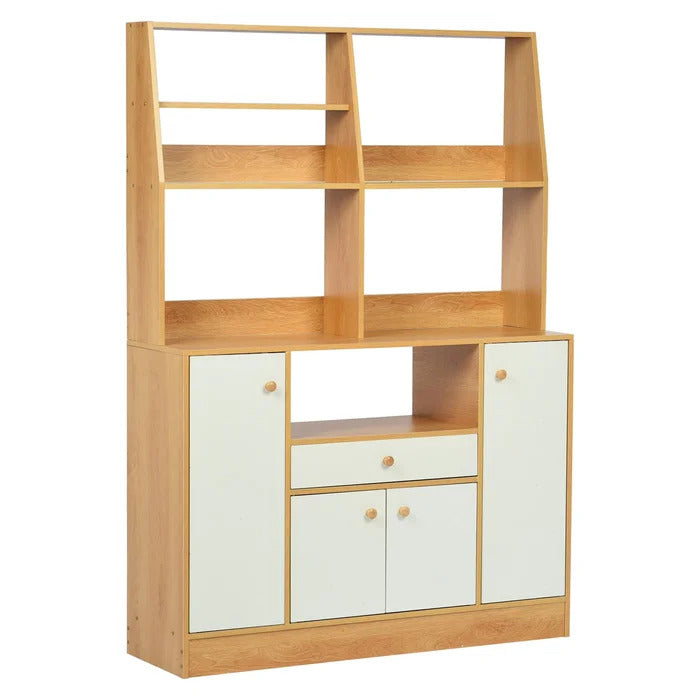 Microwave Stands: 56" Kitchen Pantry & Hutch Cabinets