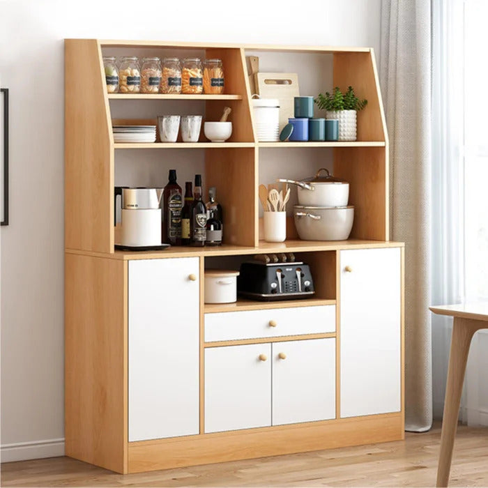 Microwave Stands: 56" Kitchen Pantry & Hutch Cabinets