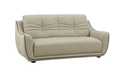 Modern Sofa Set: 6 Seater Leatherette Sofa Set