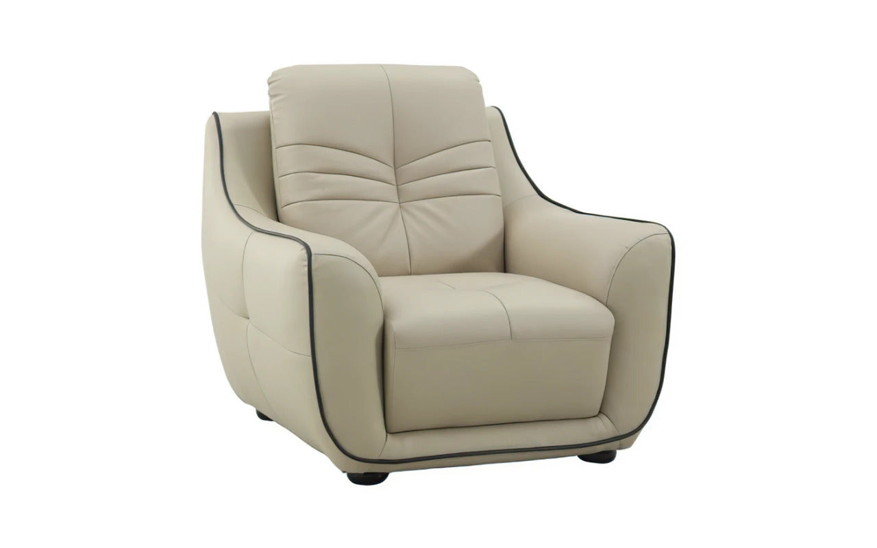 Modern Sofa Set: 6 Seater Leatherette Sofa Set