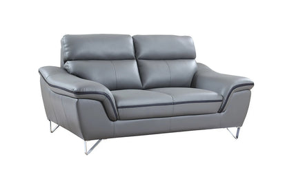 Modern Sofa Set: Leatherette 5 Seater Sofa Set