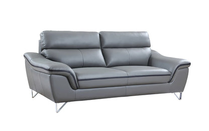 Modern Sofa Set: Leatherette 5 Seater Sofa Set
