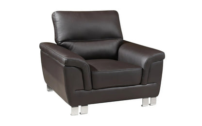 Modern Sofa Set: Leather 5 Seater Sofa Set