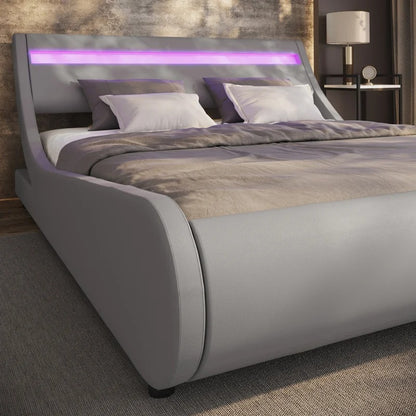 Modular Bed : Anaya Upholstered Platform Bed
