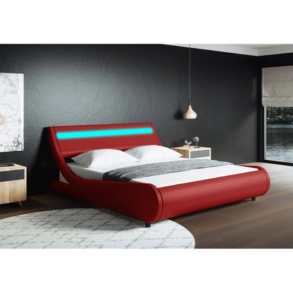 Modular Bed : Anaya Upholstered Platform Bed