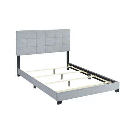 Modular Bed : Fiza Tufted Upholstered Standard Bed