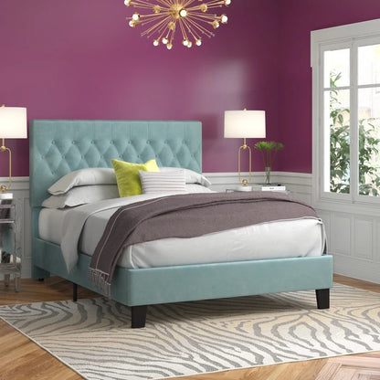 Modular Bed : Kay Tufted Upholstered Standard BedModular Bed : Kay Tufted Upholstered Standard Bed