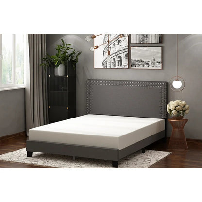 Modular Bed : Keni Upholstered Platform Bed