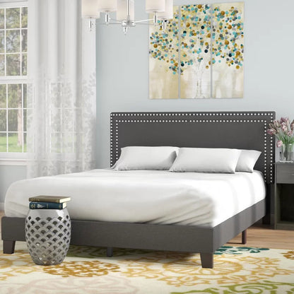 Modular Bed : Keni Upholstered Platform Bed