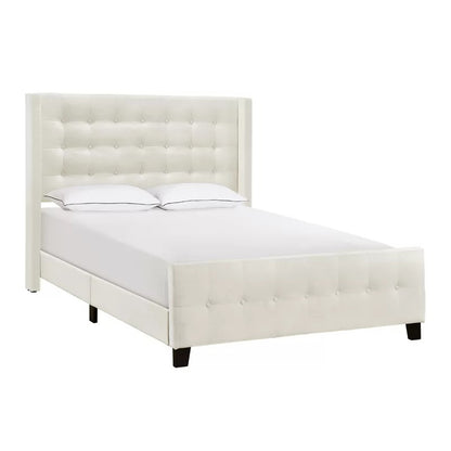 Modular Bed : King Tufted Upholstered Standard Bed