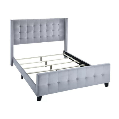 Modular Bed : King Tufted Upholstered Standard Bed