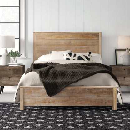 Modular Bed : Max Solid Wood Bed