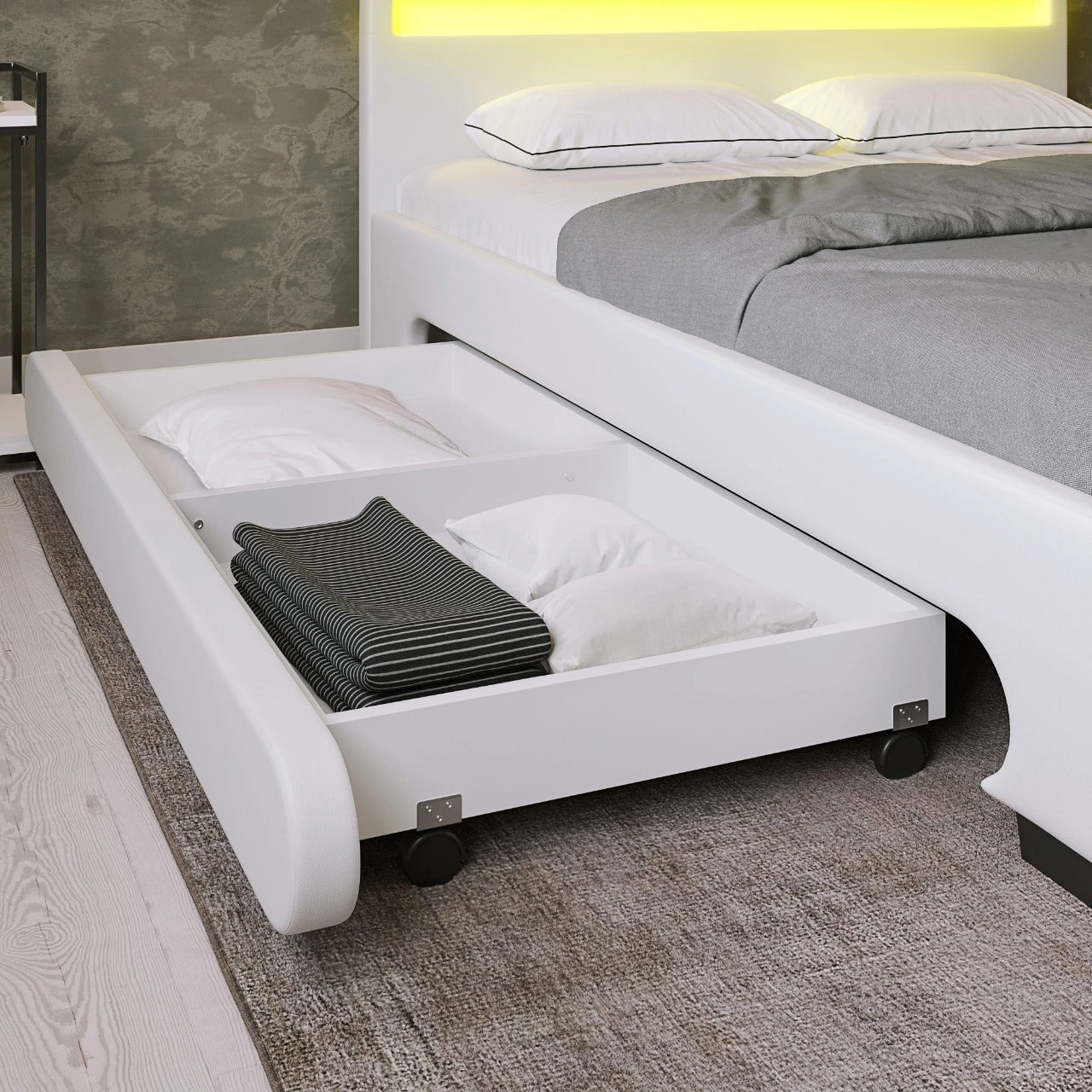 Modular Bed : Mona Storage Platform Bed