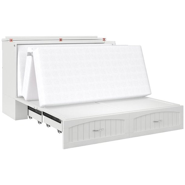Modular Bed : Solid Wood Storage Murphy Bed