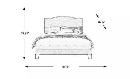 Modular Bed : Upholstered Standard Bed