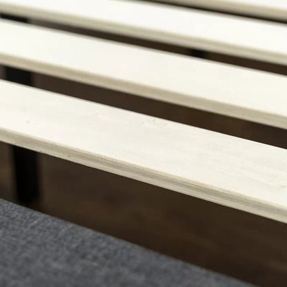 Modular Bed : Vani Tufted Upholstered Platform Bed