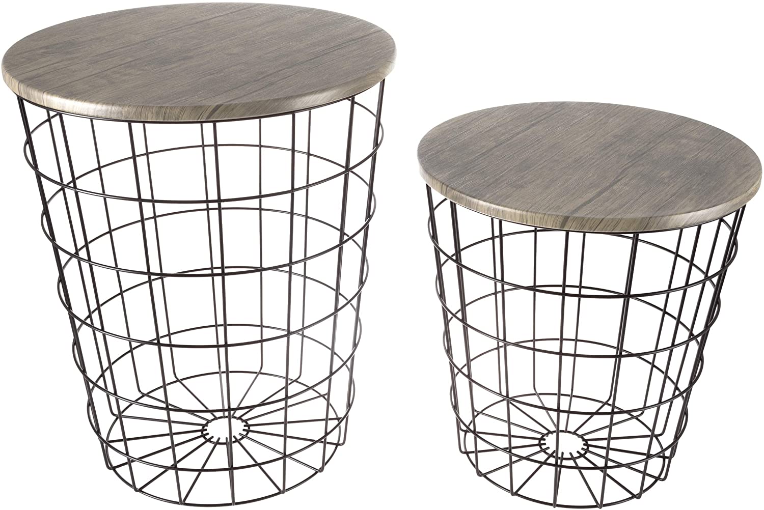 Nest Of Table: Nesting End Tables with Storage