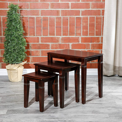Nest Of Tables : 3 Piece Nesting Tables DTY Indoor Living Furniture