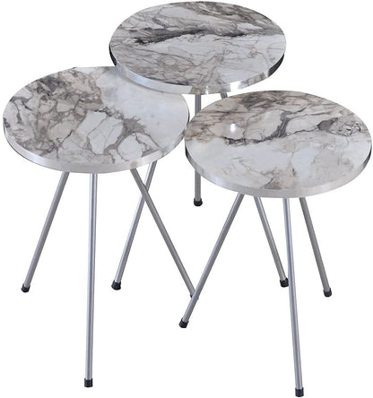 Nest Of Tables : 4 Piece Living Room Table Set Coffee Table/Round Nesting Tables