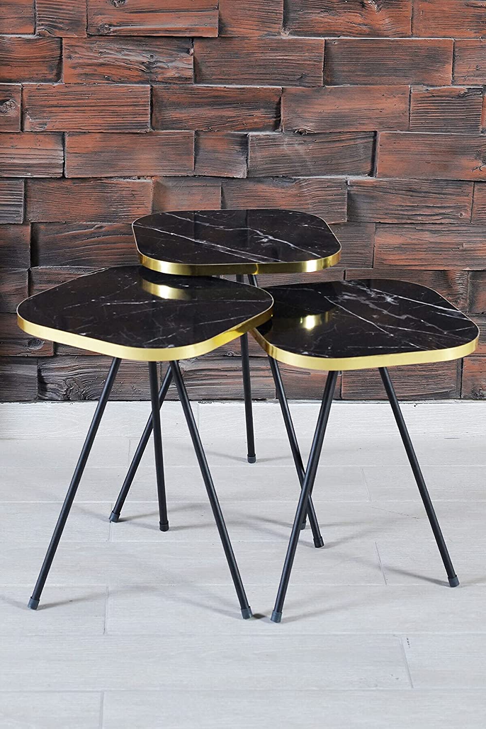 Nest Of Tables : 4 Piece Living Room Table Set Coffee Table/Round Nesting Tables