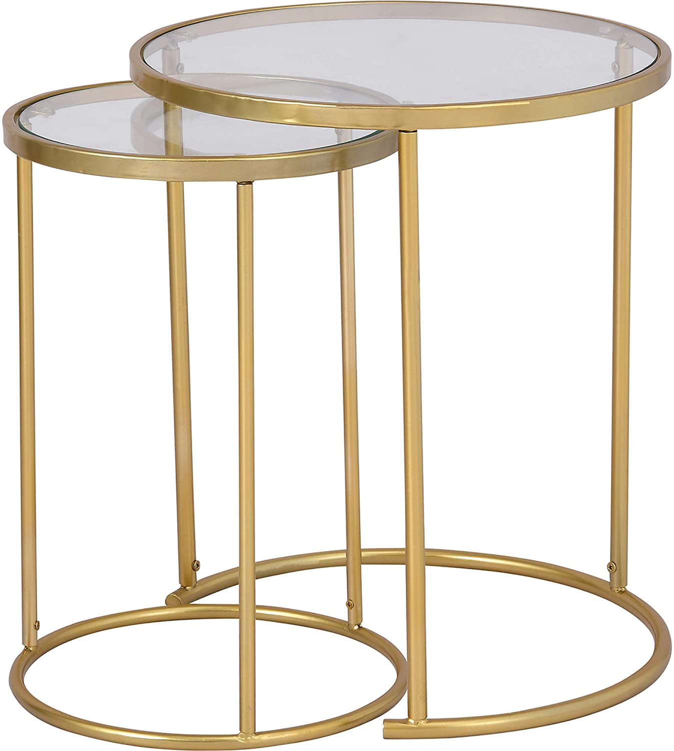 Nest Of Tables : Nesting End Table 2-Piece Set
